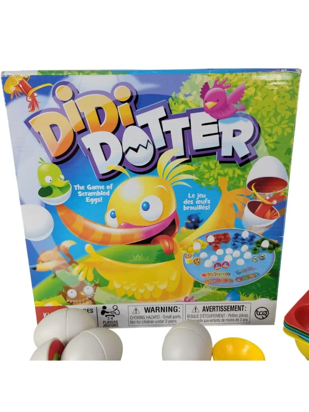 Didi Dotter Matching Memory Game Ages 5+ Eggs Birds Magnetic Homeschool Complete